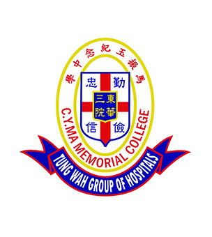 东华三院马振玉纪念中学校徽